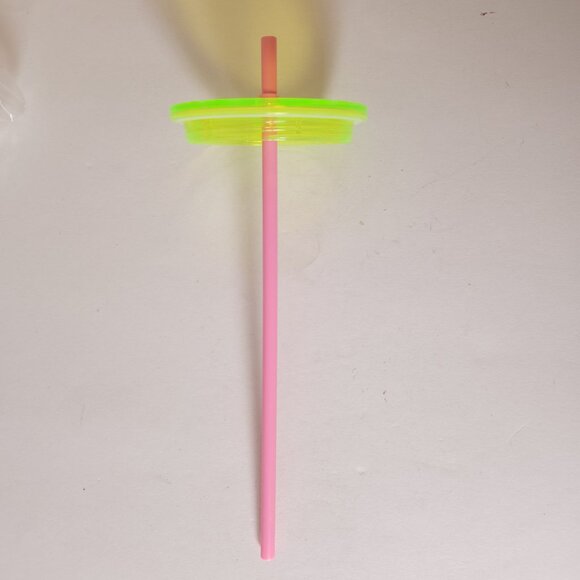 Starbucks 2023 Stay Weird EVIL EYE Neon Lime Green Venti 24 Oz Cold Cup - Picture 8 of 14